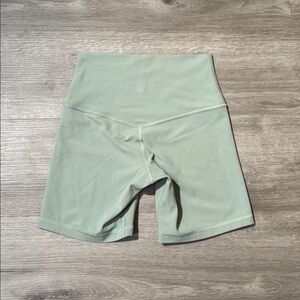 Lululemon Align HR Shorts 6” — Palm Court — Size 4